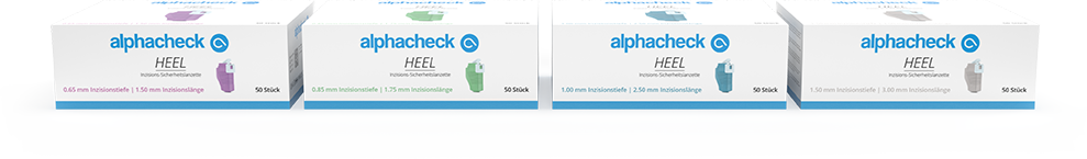 alphacheck HEEL Inzisions Sicherheitslanzetten