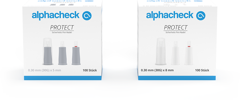 alphacheck PROTECT Sicherheits-Pen-Nadeln