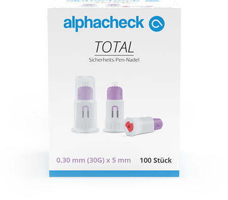 alphacheck TOTAL Sicherheits-Pen-Nadeln