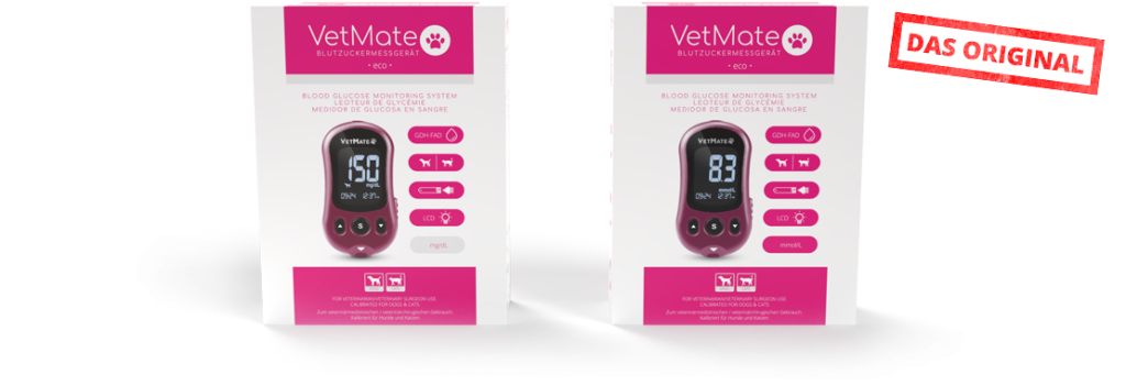 VetMate Blutzuckermessgerät mmol eco - DAS ORIGINAL