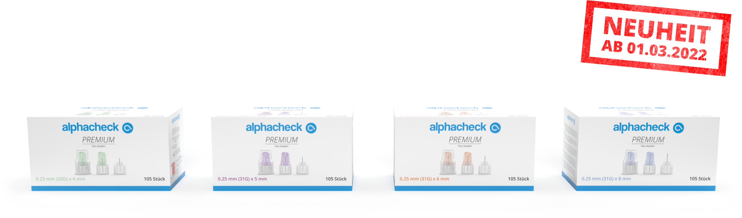 alphacheck PREMIUM Pen-Nadeln