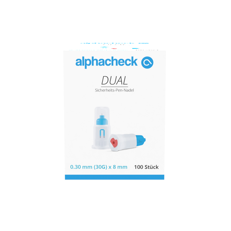 alphacheck DUAL Sicherheits-Pen-Nadel