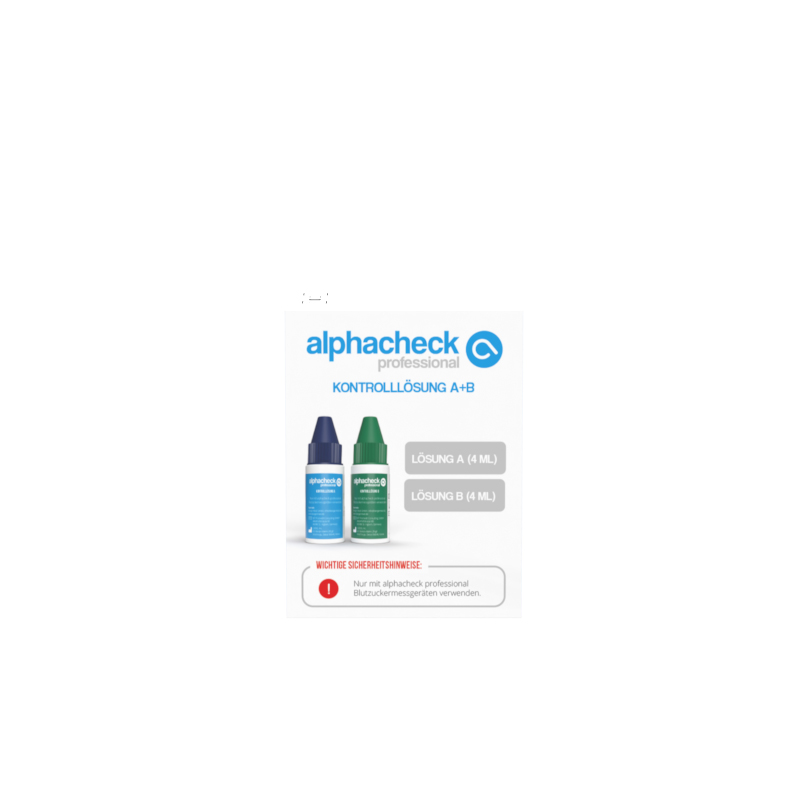 alphacheck professional Kontrolllösung A+B