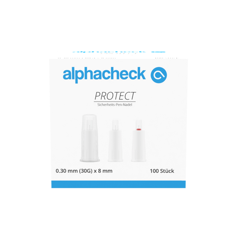 alphacheck PROTECT Sicherheits-Pen-Nadel