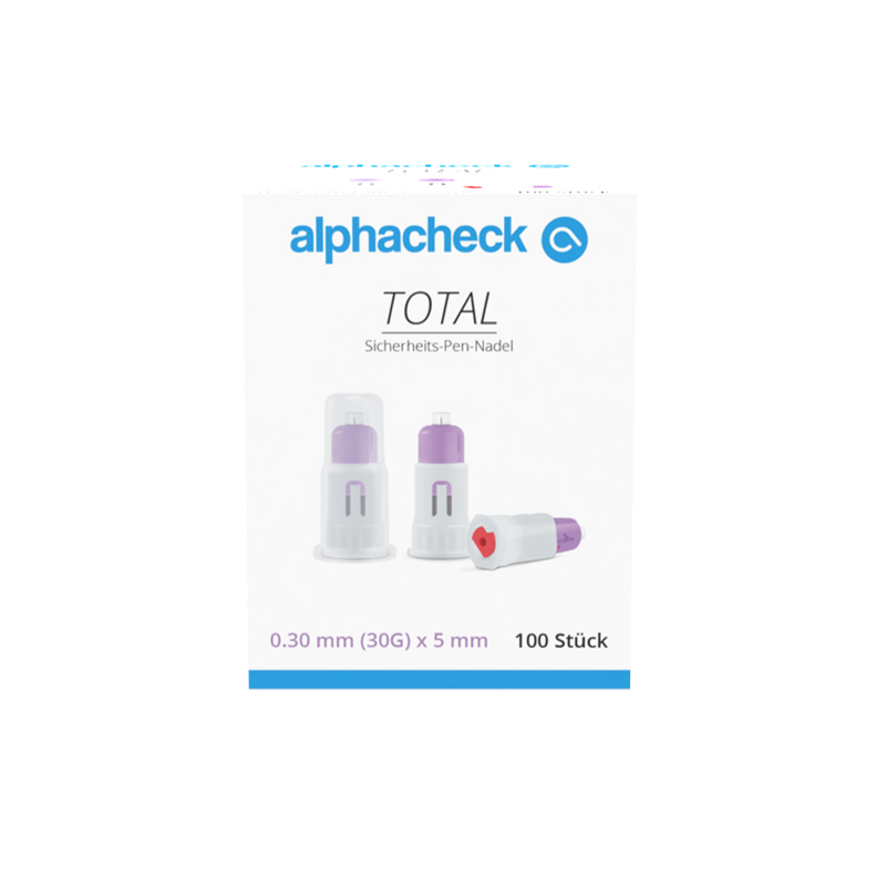 alphacheck Total Sicherheits-Pen-Nadel