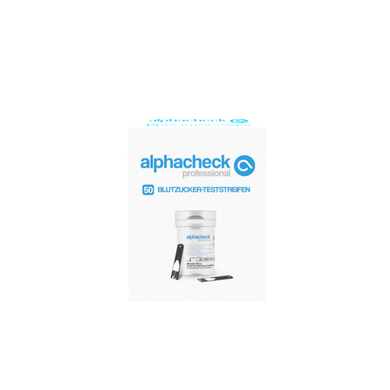 alphacheck professional Blutzuckerteststreifen