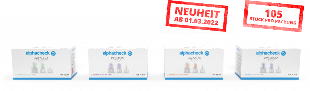 alphacheck PREMIUM Pen-Nadeln