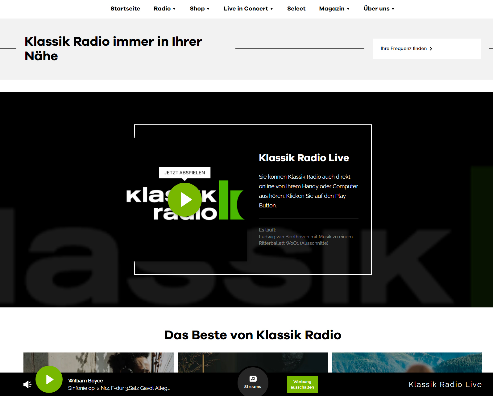 alphacheck bei der Gesunden Stunde bei Klassik Radio alphacheck
